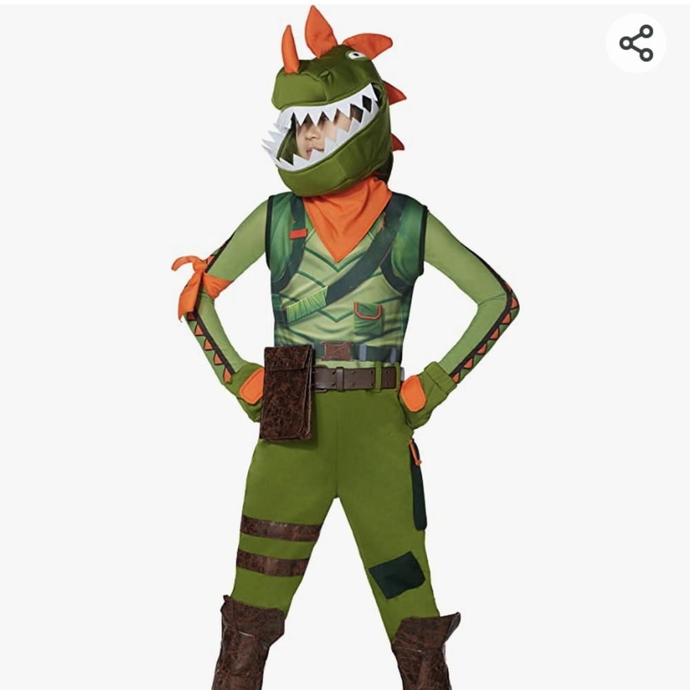 Rex fortnite costume. Ships immediately!